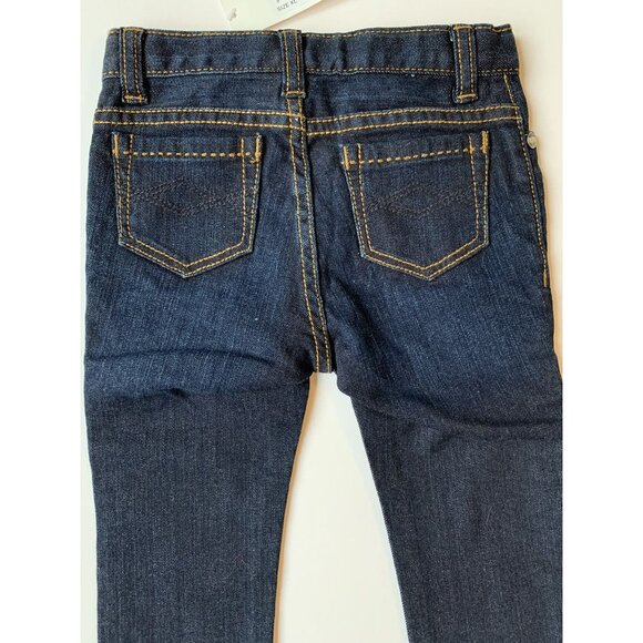 {NWT} Peek Baby Maya Dungaree Dark Wash Jeans - Picture 6 of 7